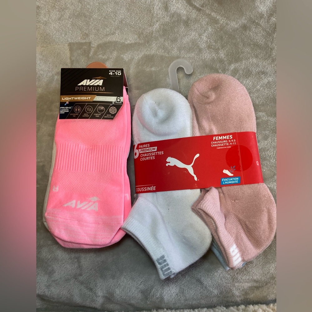 Puma and Avia Women’s sock bundle - Picture 5 of 7